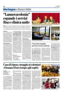 articolo della nuova colonia su la provincia 16 aprile 2023